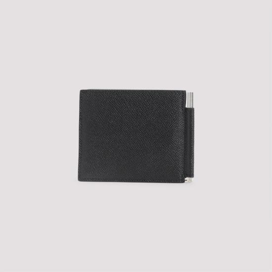 26FW 톰포드 스몰 그레인 레더 머니 클립 월렛 YM231LCL081S NAA BLACK - TOMFORD