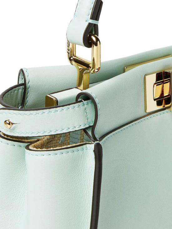 26FW 펜디 피카부 미니 레더 토트백 8BN244AWQ8 F1X84 GREEN - FENDI