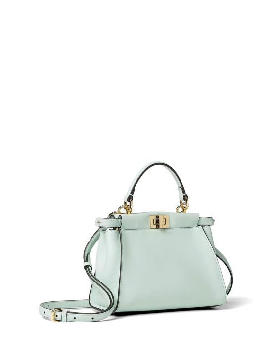 26FW 펜디 피카부 미니 레더 토트백 8BN244AWQ8 F1X84 GREEN - FENDI