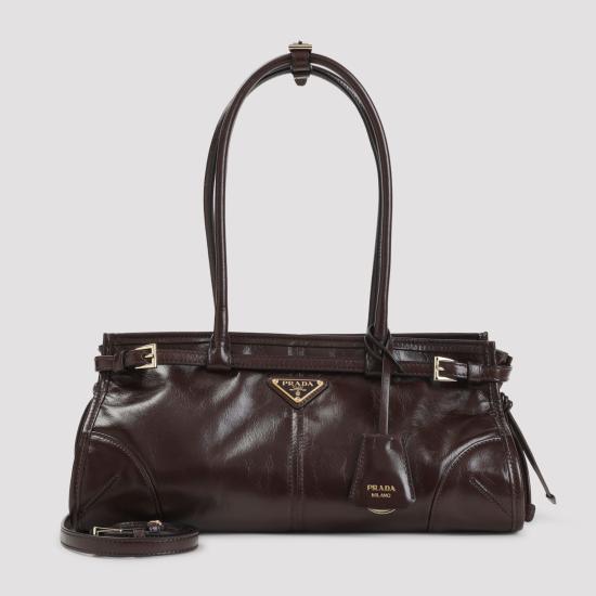 26FW 프라다 숄더백 1BA426VMOM2CYR F01D6 BROWN - PRADA