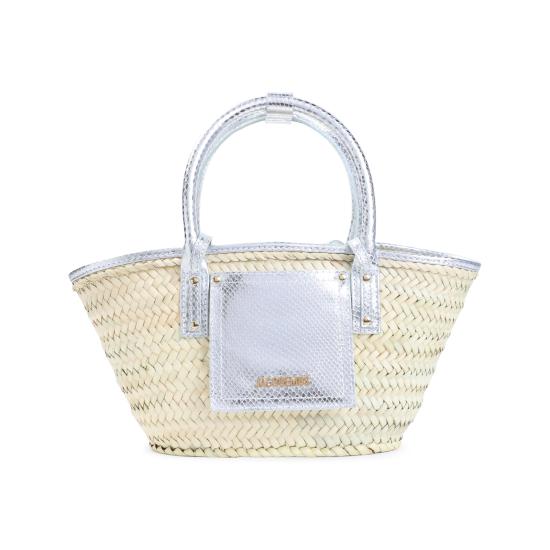 26SS 자크뮈스 스몰 솔리 바스켓 BAW00044AC05A06 980 METALLIC
