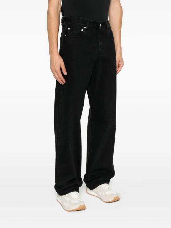 26FW 자크뮈스 스트레이트 데님 팬츠 PAM00028AD00039 990 BLACK - JACQUEMUS
