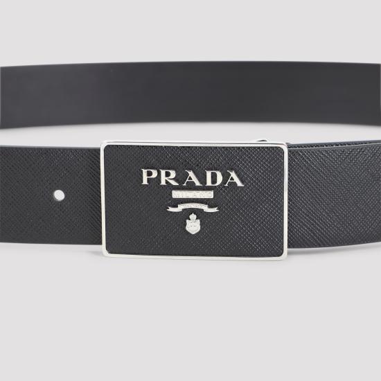 26FW 프라다 벨트 2CC534053 F0002 BLACK - PRADA