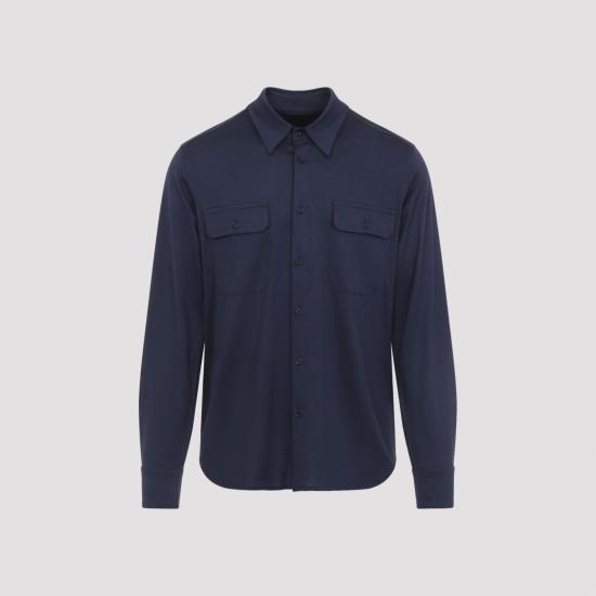 26FW 톰포드 긴팔 셔츠 JBL027JMS026 UCC BLUE - TOMFORD