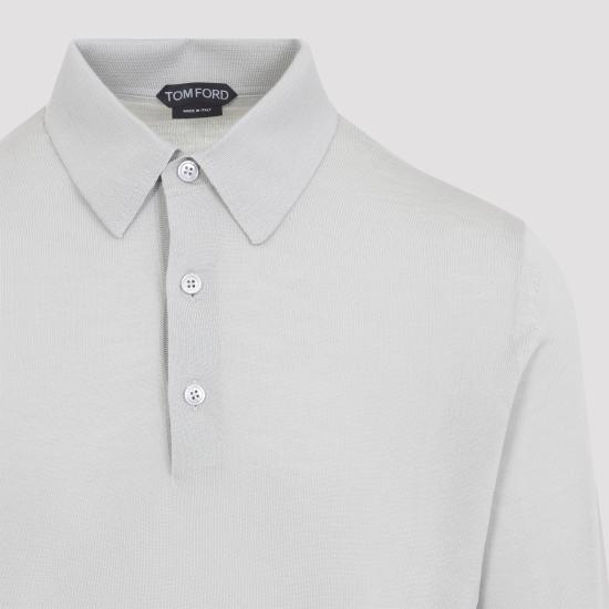 26FW 톰포드 폴로 티셔츠 KPL055YMK073 WAE WHITE - TOMFORD