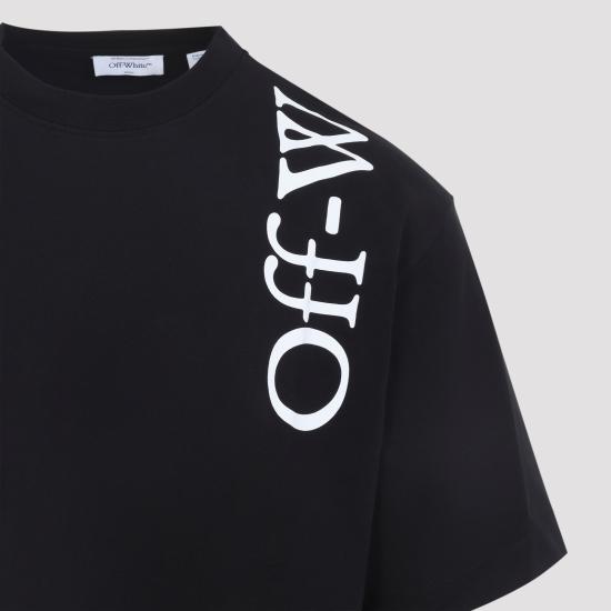 26FW 오프화이트 반팔 티셔츠 44MAA120F26J010001 BLACK - OFF WHITE