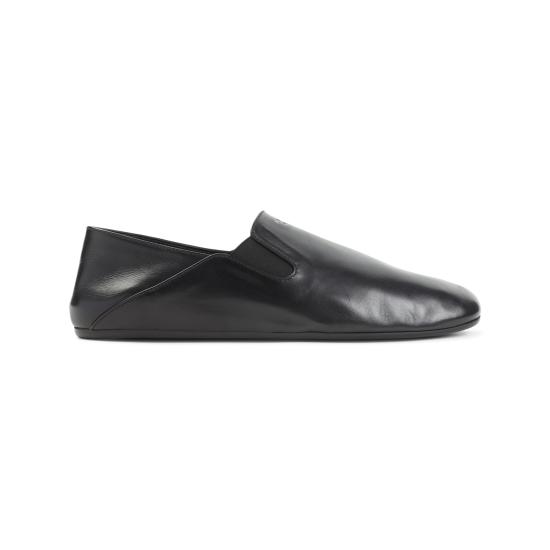 26FW 프라다 스웨이드 트라이앵글 로고 페니 로퍼 2S3005FG000070 F0002 BLACK