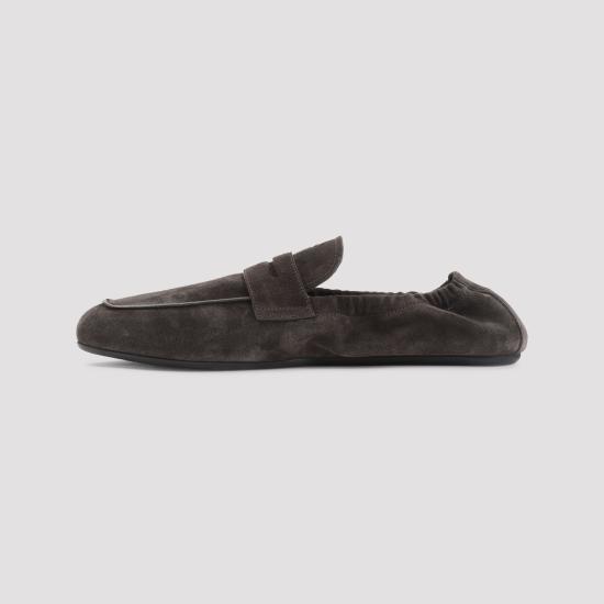 26FW 프라다 셔플 앤틱 레더 로퍼 2DG158FG012054 F0003 BROWN - PRADA
