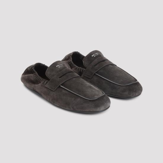 26FW 프라다 셔플 앤틱 레더 로퍼 2DG158FG012054 F0003 BROWN - PRADA
