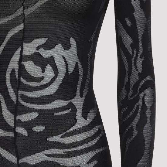 26FW 월포드 점프수트 58314 9180 BLACK - WOLFORD