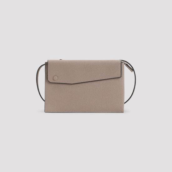 26FW 발렉스트라 TRIO, 트리오 포켓 슬림 크로스바디 백 WBPK0001028LOC99 MSA NUDE NEUTRALS - VALEXTRA