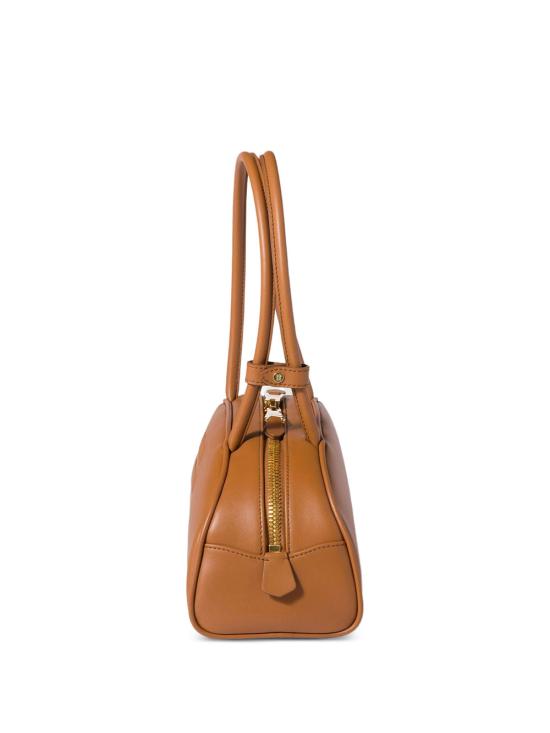 26FW 미우미우 보 레더 백 5BB193VOOO2CRW F0046 BROWN - MIU MIU
