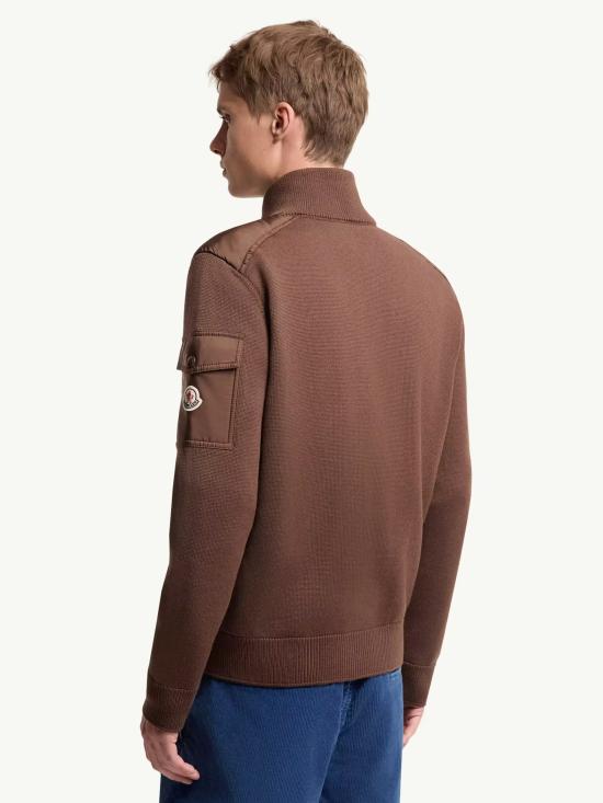 26FW 몽클레어 스웨터 L20919B00003M1131262 MARRONE - MONCLER
