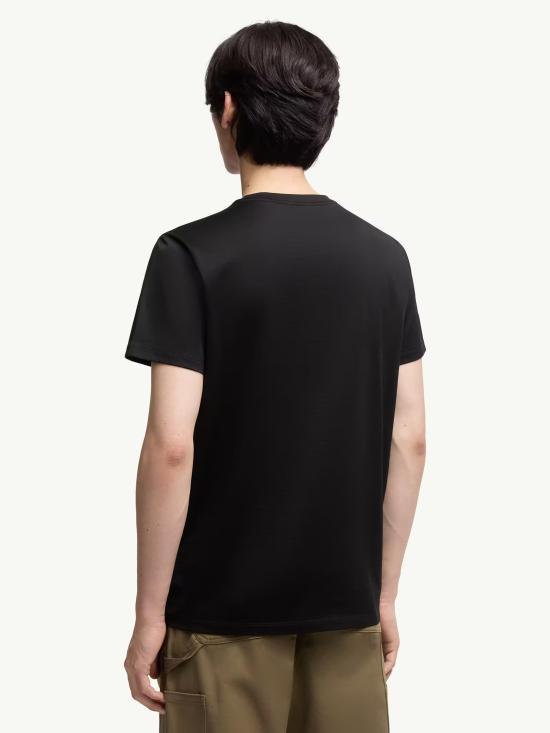 26FW 몽클레어 반팔 티셔츠 L20918C000418390Y999 NERO - MONCLER