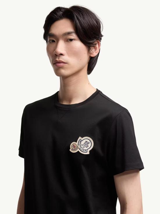 26FW 몽클레어 반팔 티셔츠 L20918C000418390Y999 NERO - MONCLER