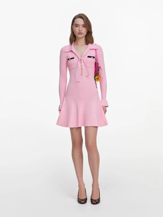 26FW 셀프 포트레이트 숏 원피스 PF26132SPPINK ROSA