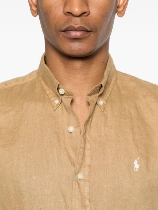 26SS 폴로 랄프로렌 긴팔 셔츠 710966294511 BEIGE - POLO RALPH LAUREN