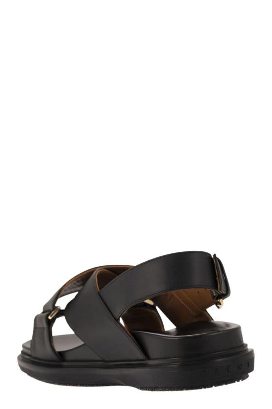 26FW 마르니 샌들 FBMS015701P361400N99 BLACK - MARNI