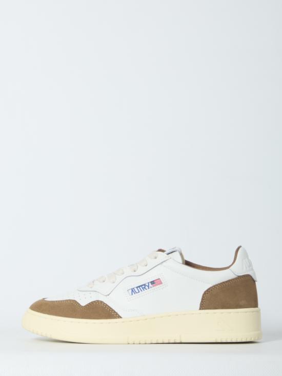 26FW 오트리 메달리스트 로우 스니커즈 AULMFT17 WHITE - AUTRY