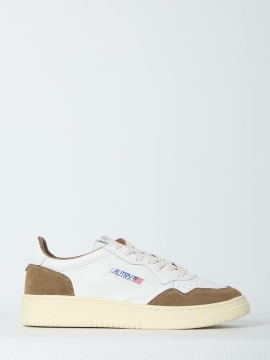 26FW 오트리 메달리스트 로우 스니커즈 AULMFT17 WHITE