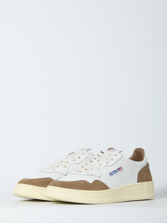 26FW 오트리 메달리스트 로우 스니커즈 AULMFT17 WHITE - AUTRY