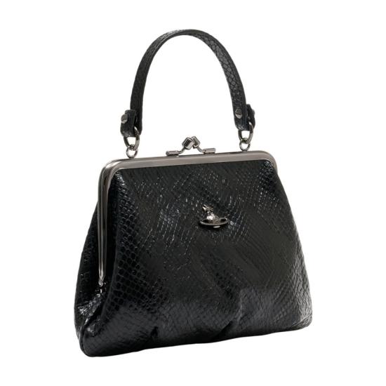 26SS 비비안웨스트우드 그래니 프레임 퍼스 4B010007WL00D7N204 BLACK - VIVIENNE WESTWOOD