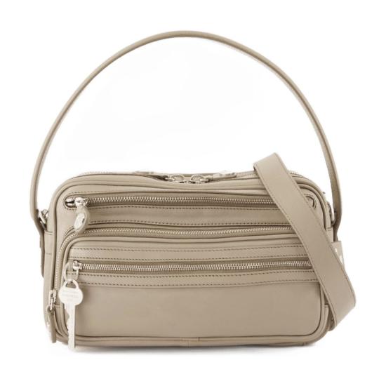 25SS 아크네 스튜디오 카메로 파티 숄더백 C10240CGZ BEIGE