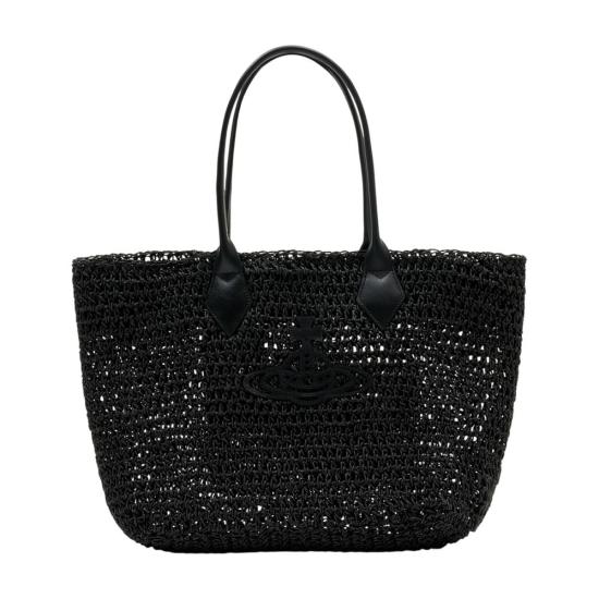 26SS 비비안웨스트우드 토트백 4D03000DUW01GTN401 BLACK