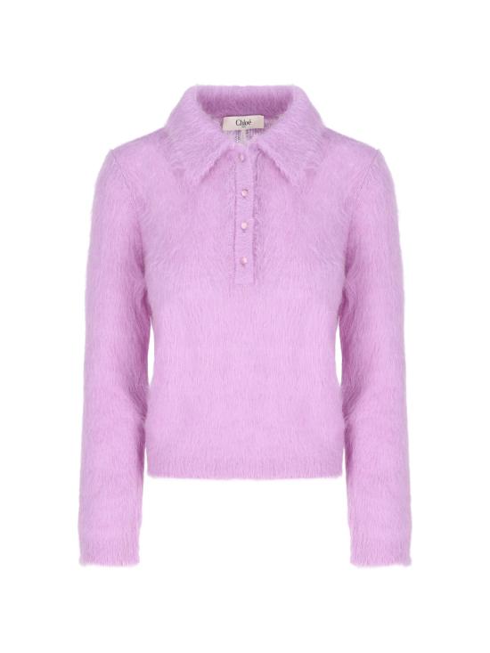 26FW 끌로에 폴로 티셔츠 CH26AMP16720 508 PURPLE