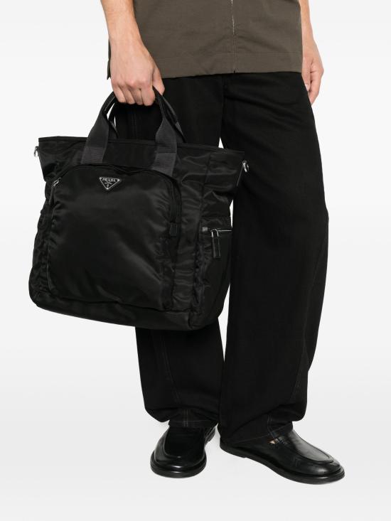 26SS 프라다 토트백 2VG136OOO2DMG F0002 BLACK - PRADA