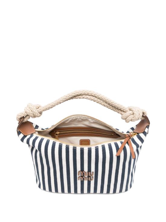 26SS 미우미우 토트백 5BC196ILO2I0G F0B9P BLUE - MIU MIU
