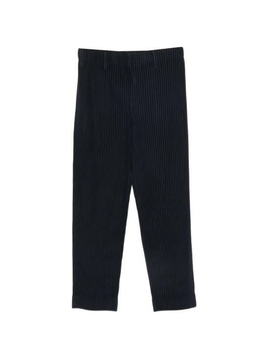 26SS 옴므 플리세 이세이 미야케 스트레이트 팬츠 HP67JF55075 NAVYBLUE