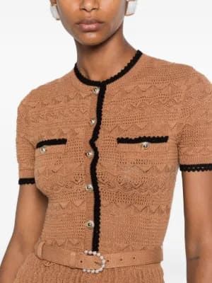 26FW 셀프 포트레이트 롱 원피스 PF26072MBBRPF26RTW BROWN - SELF PORTRAIT
