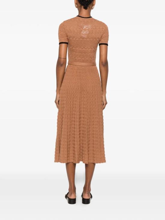 26FW 셀프 포트레이트 롱 원피스 PF26072MBBRPF26RTW BROWN - SELF PORTRAIT