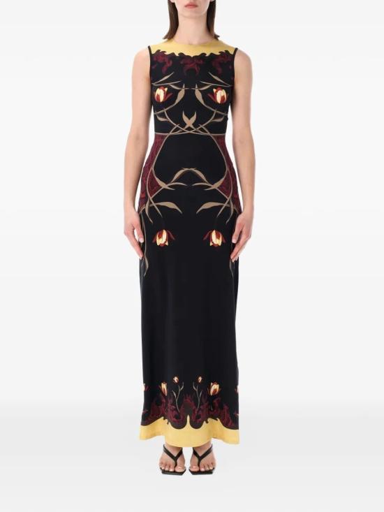 26SS 마린세르 미디 원피스 WDR479ACJER0118BK97 BLACK