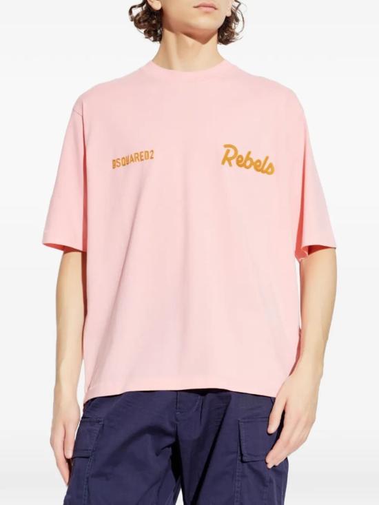 26SS 디스퀘어드2 반팔 티셔츠 S74GD1542D20108249 PINK - DSQUARED2
