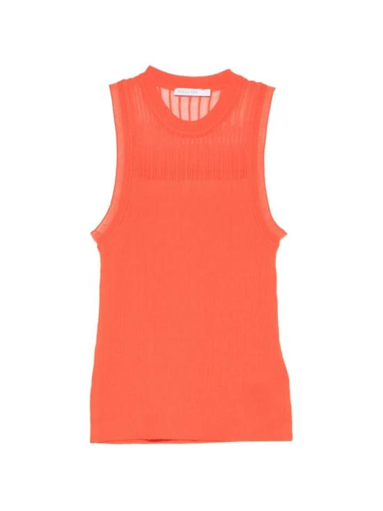 26SS 파트리지아페페 반팔 티셔츠 8K0360K310R877DEEPO ORANGE