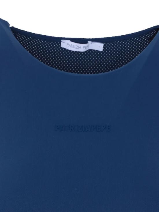 26SS 파트리지아페페 반팔 티셔츠 8M1767JZ26CA97LAGB BLUE - PATRIZIA PEPE