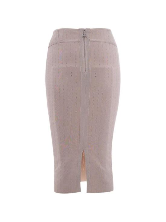 26SS 파트리지아페페 롱 스커트 8G0510K315S748CLOUDG BEIGE - PATRIZIA PEPE