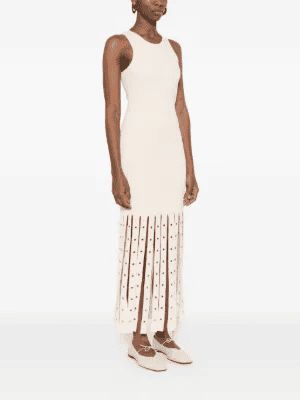 26SS 파트리지아페페 미디 원피스 8A1653K324W409 BEIGE - PATRIZIA PEPE