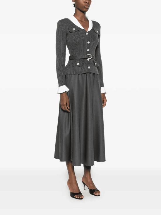 26FW 셀프 포트레이트 롱 원피스 PF26131MAGRPF26RTW GRAY - SELF PORTRAIT