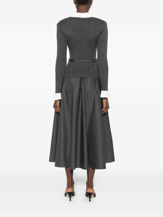26FW 셀프 포트레이트 롱 원피스 PF26131MAGRPF26RTW GRAY - SELF PORTRAIT