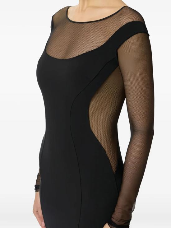 26SS 엘리자베타프랜치 미디 원피스 AB89862E2 BLACK - ELISABETTA FRANCHI