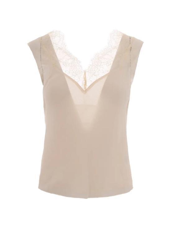 26SS 파트리지아페페 민소매 티셔츠 8C0865A692W409WARMI BEIGE