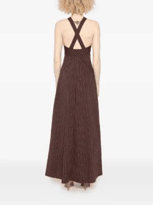26SS 파트리지아페페 미디 원피스 2A3097A552J511 BROWN - PATRIZIA PEPE
