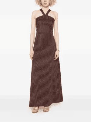 26SS 파트리지아페페 미디 원피스 2A3097A552J511 BROWN - PATRIZIA PEPE