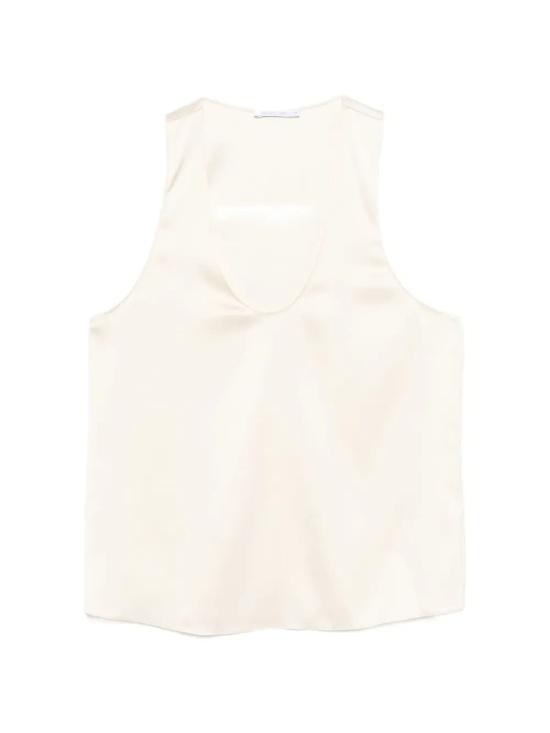 26SS 파트리지아페페 민소매 티셔츠 8C0725A269W409 BEIGE