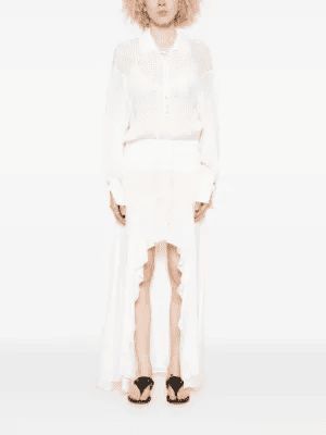 26SS 파트리지아페페 미디 원피스 2A3063A776W146 WHITE - PATRIZIA PEPE