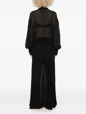 26SS 파트리지아페페 미디 원피스 2A3063A776K103 BLACK - PATRIZIA PEPE