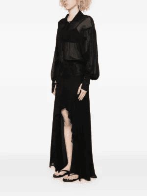 26SS 파트리지아페페 미디 원피스 2A3063A776K103 BLACK - PATRIZIA PEPE